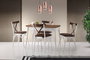 Hanah Home Mesa de Comedor Extensible Dolunay - 1282 Nogal y Blanco